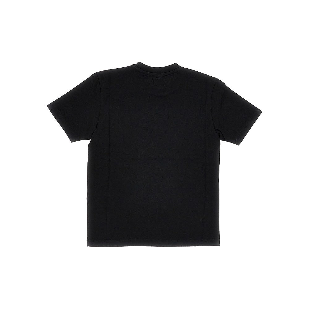 T-shirt con patch stampato