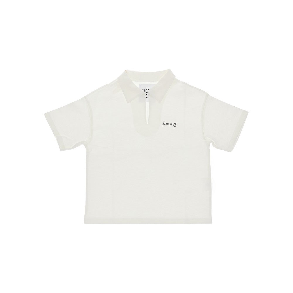 Jersey polo shirt