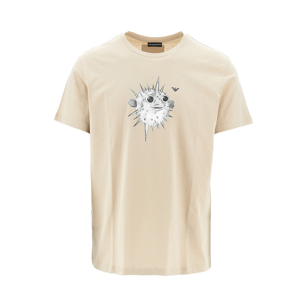 Sea Animals print Swimwear T-shirt