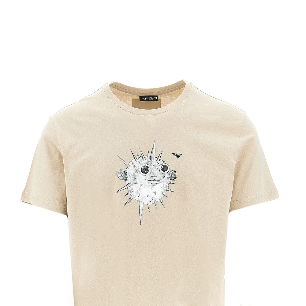 Sea Animals print Swimwear T-shirt