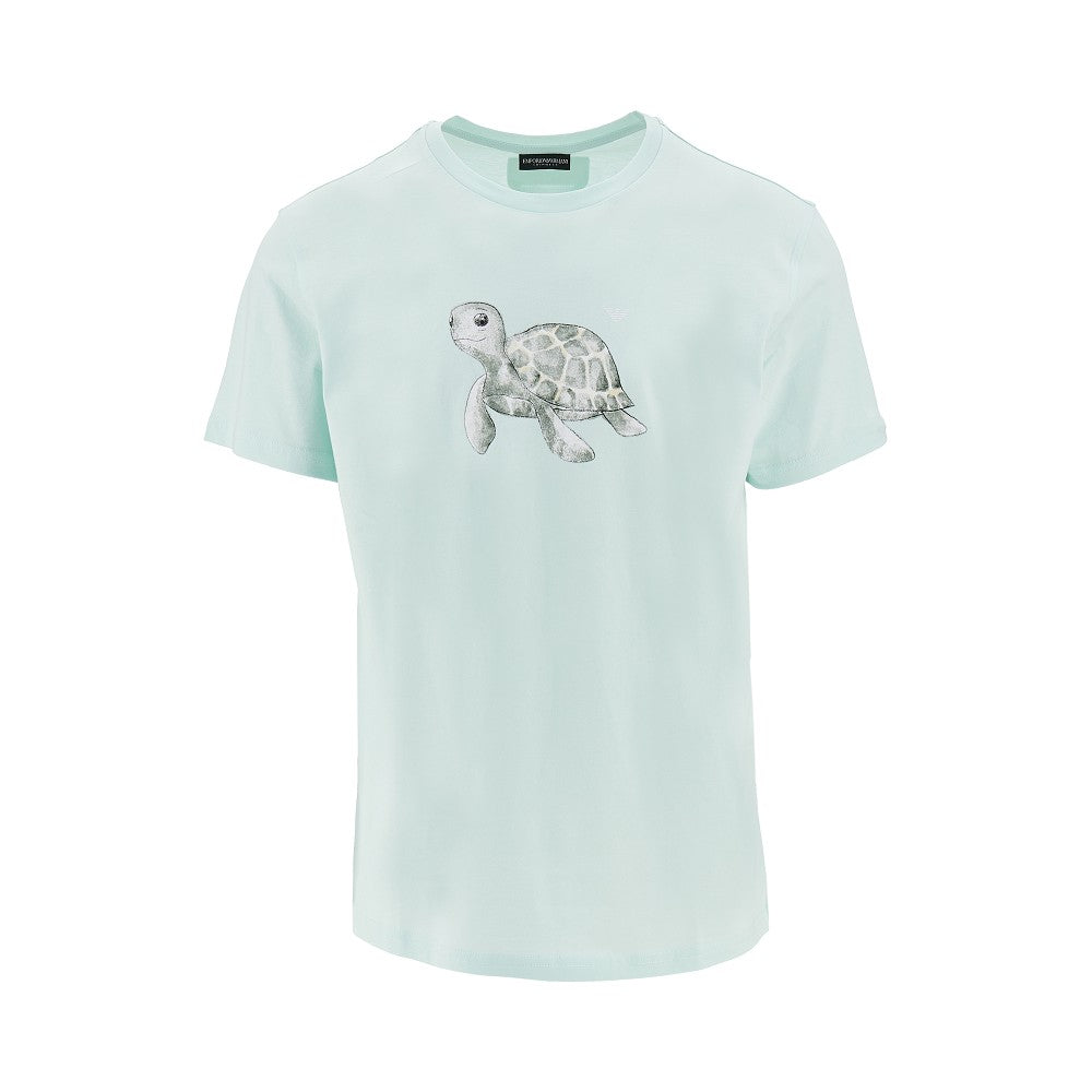 Sea Animals print Swimwear T-shirt