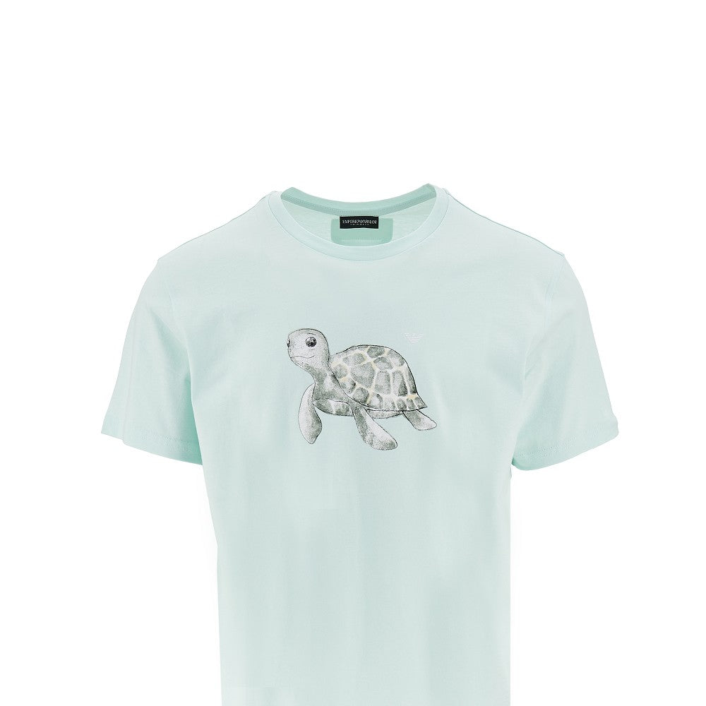 Sea Animals print Swimwear T-shirt