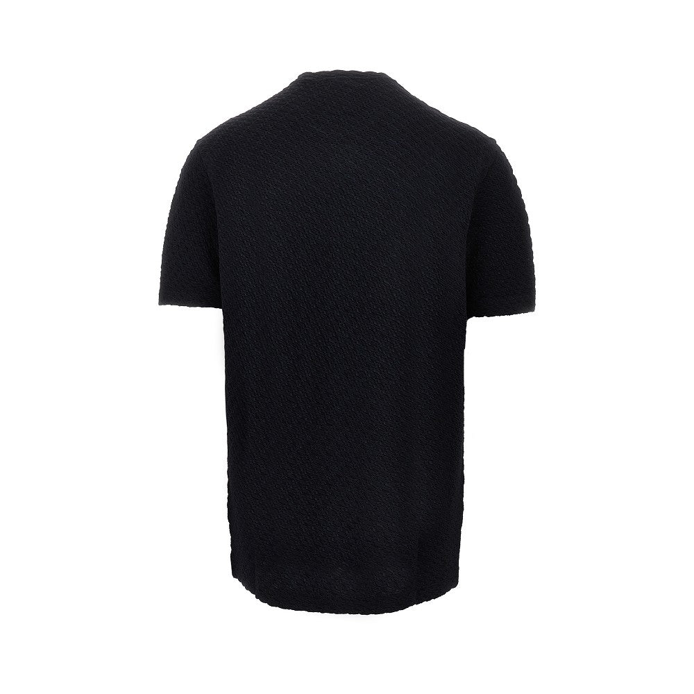 T-shirt in jersey goffrato