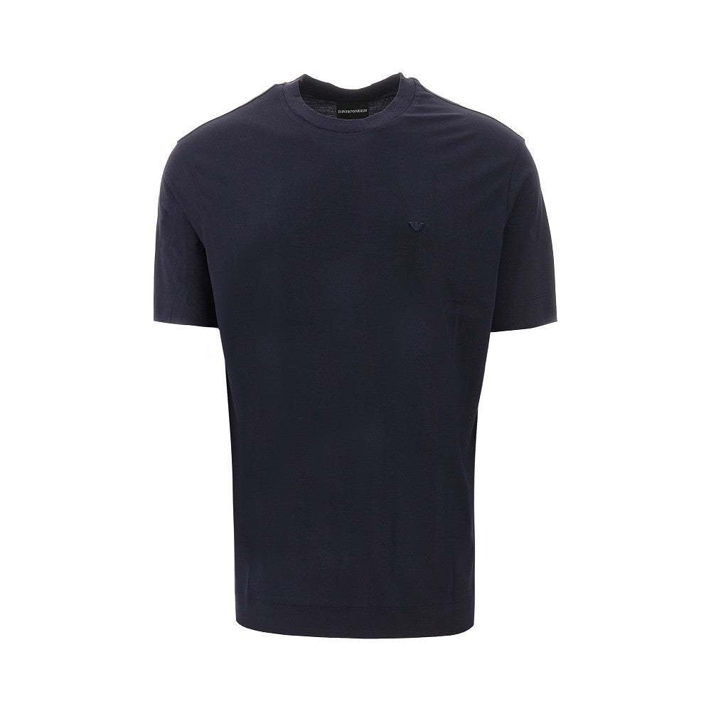 Lyocell blend jersey T-shirt