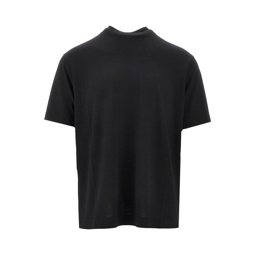 T-shirt in jersey di lana