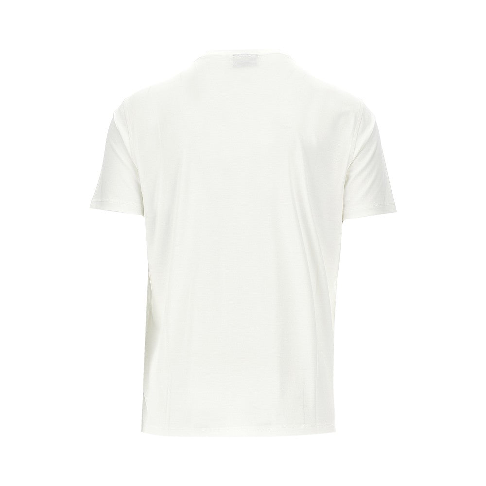 T-shirt in misto modal con ricamo Eagle