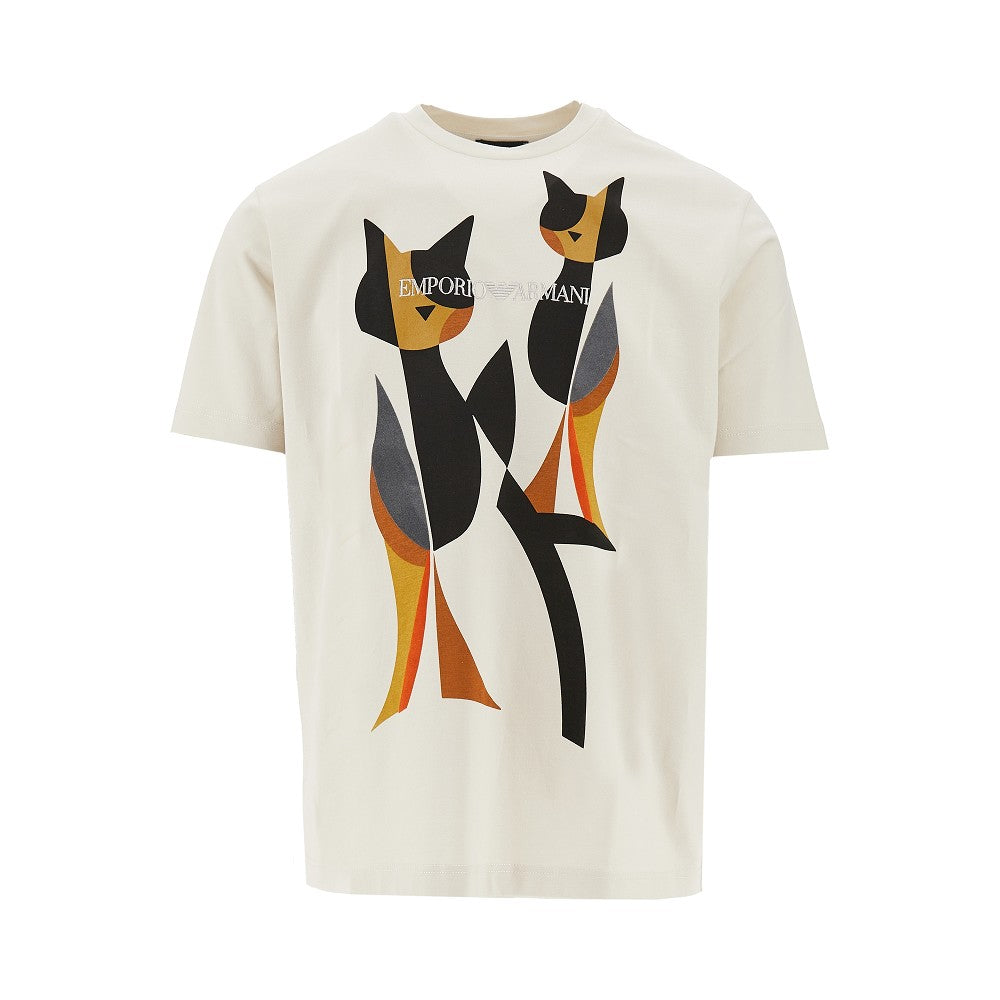 Après cats print T-shirt