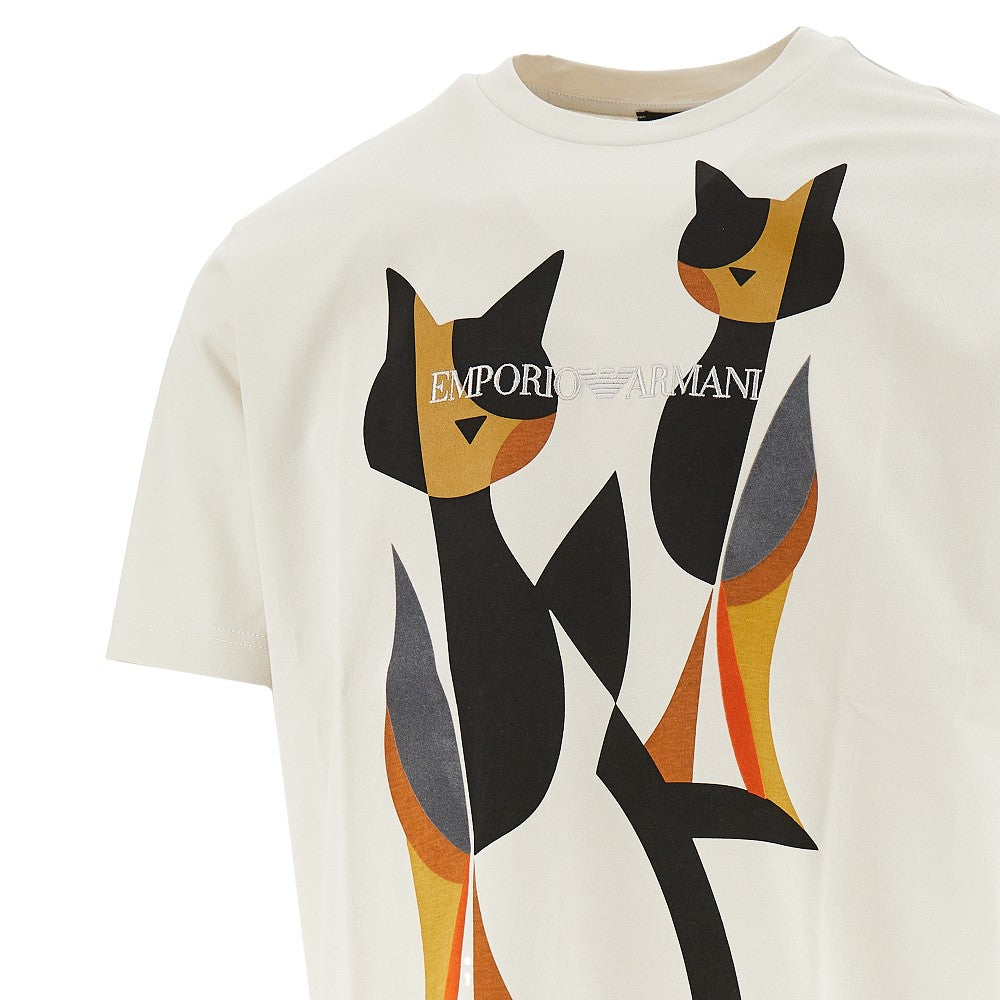 Après cats print T-shirt