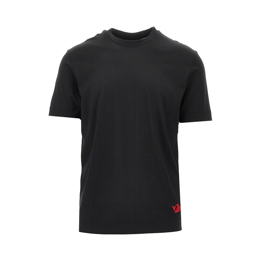 Eagle Heart embroidery t-shirt