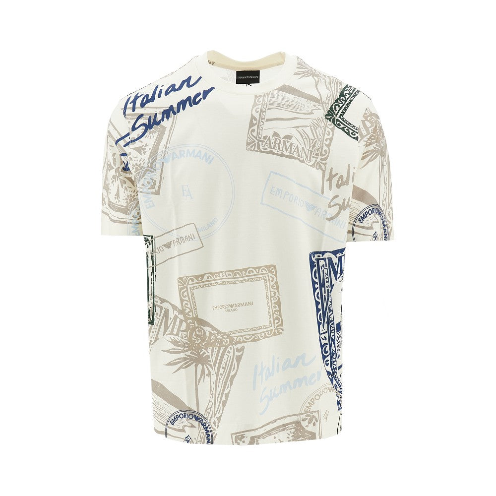 'Italian Summer' printed T-shirt