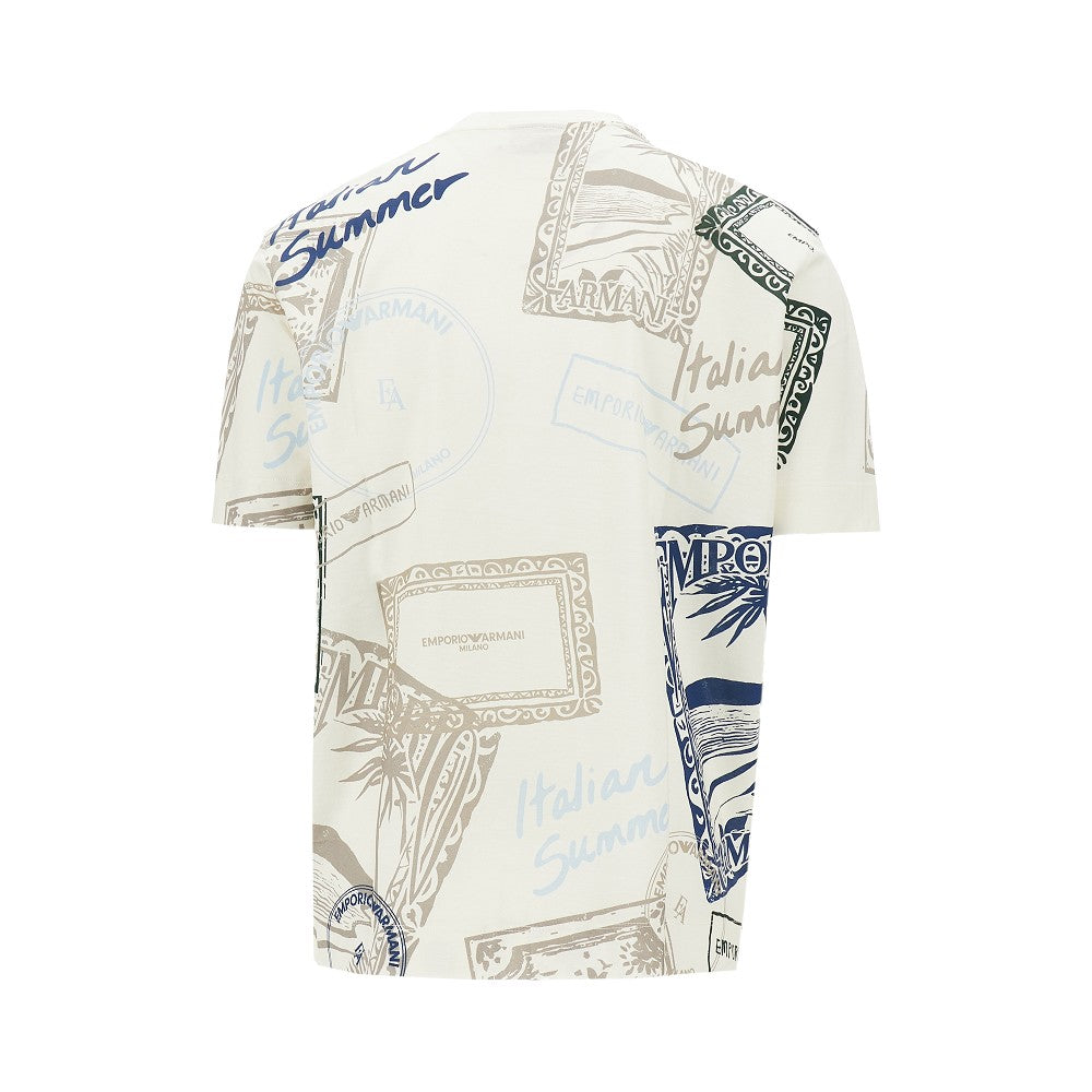 'Italian Summer' printed T-shirt