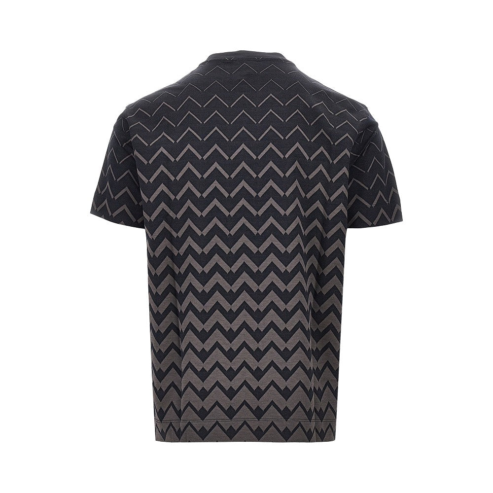 Jacquard jersey T-shirt