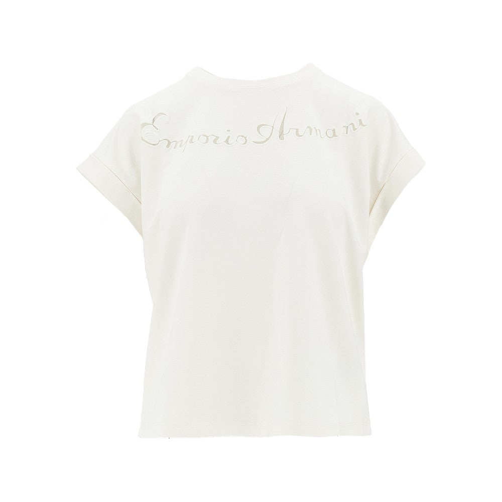 T-shirt Swimwear con logo trasparente