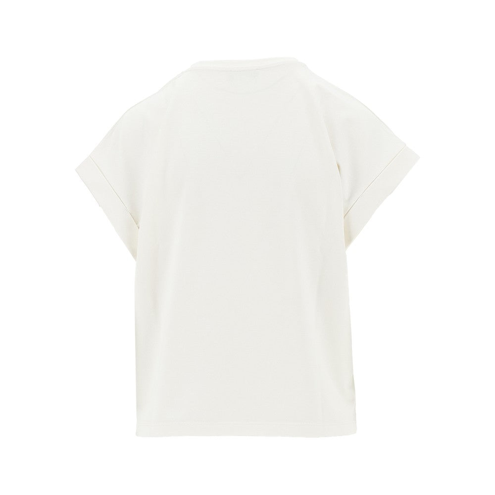 T-shirt Swimwear con logo trasparente