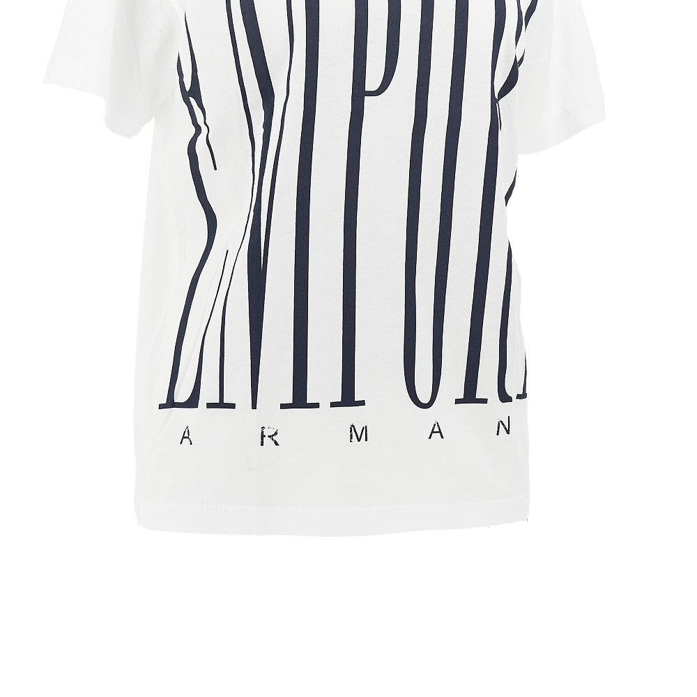 T-shirt con stampa logo