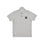 Polo in piquet stretch con patch logo