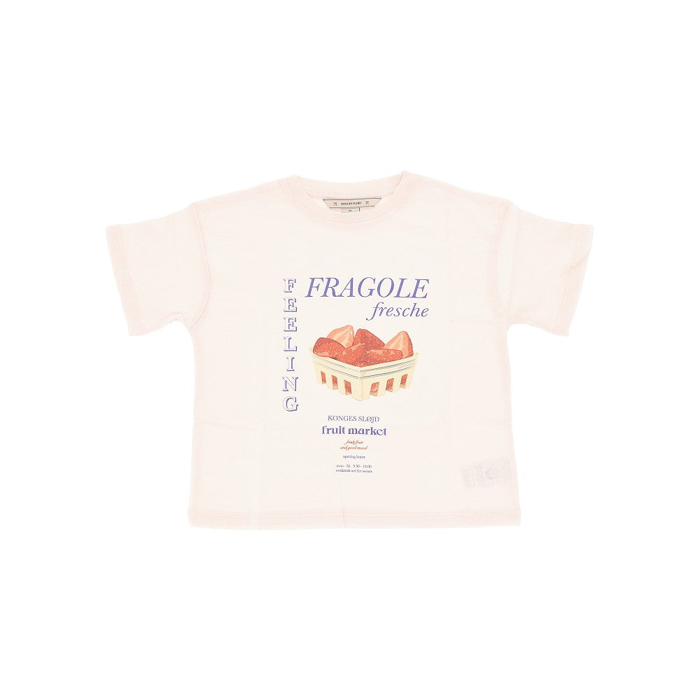 'Era' cotton and linen T-shirt