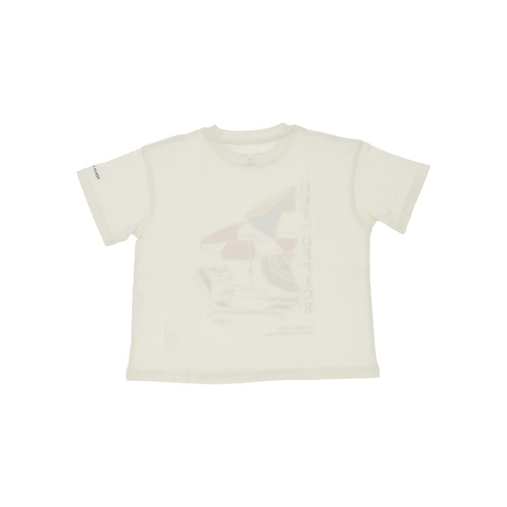 'Famo' printed cotton T-shirt