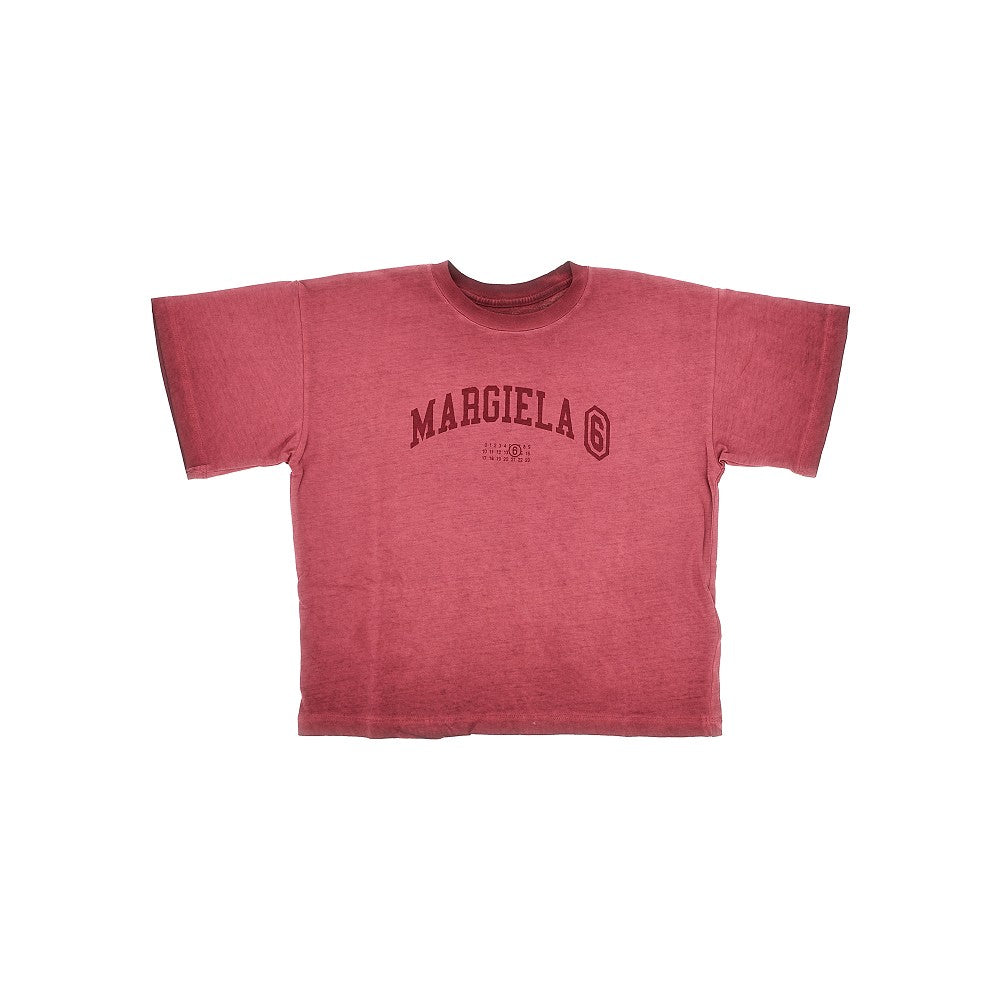 T-shirt con stampa logo