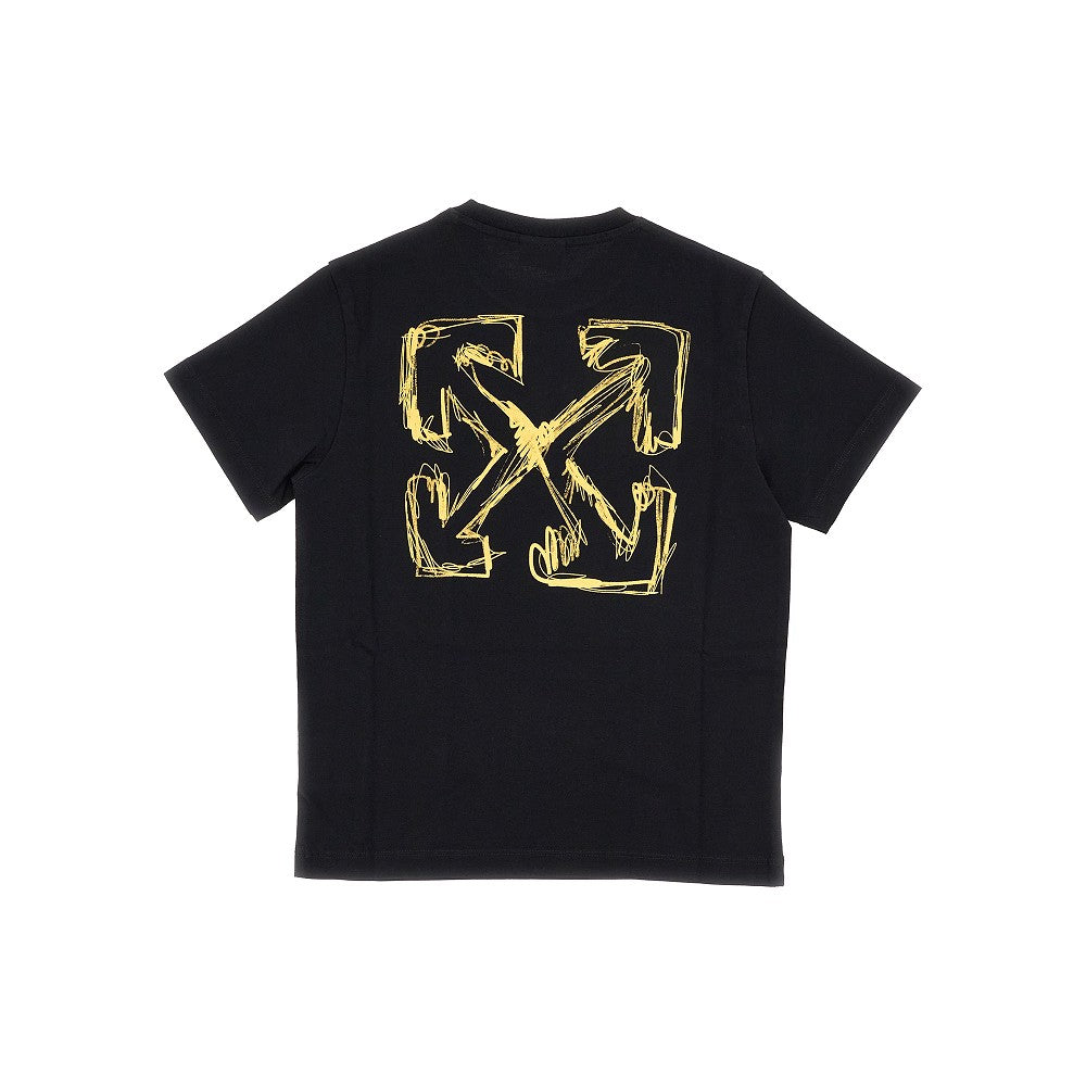 Arrow Sketch print T-shirt