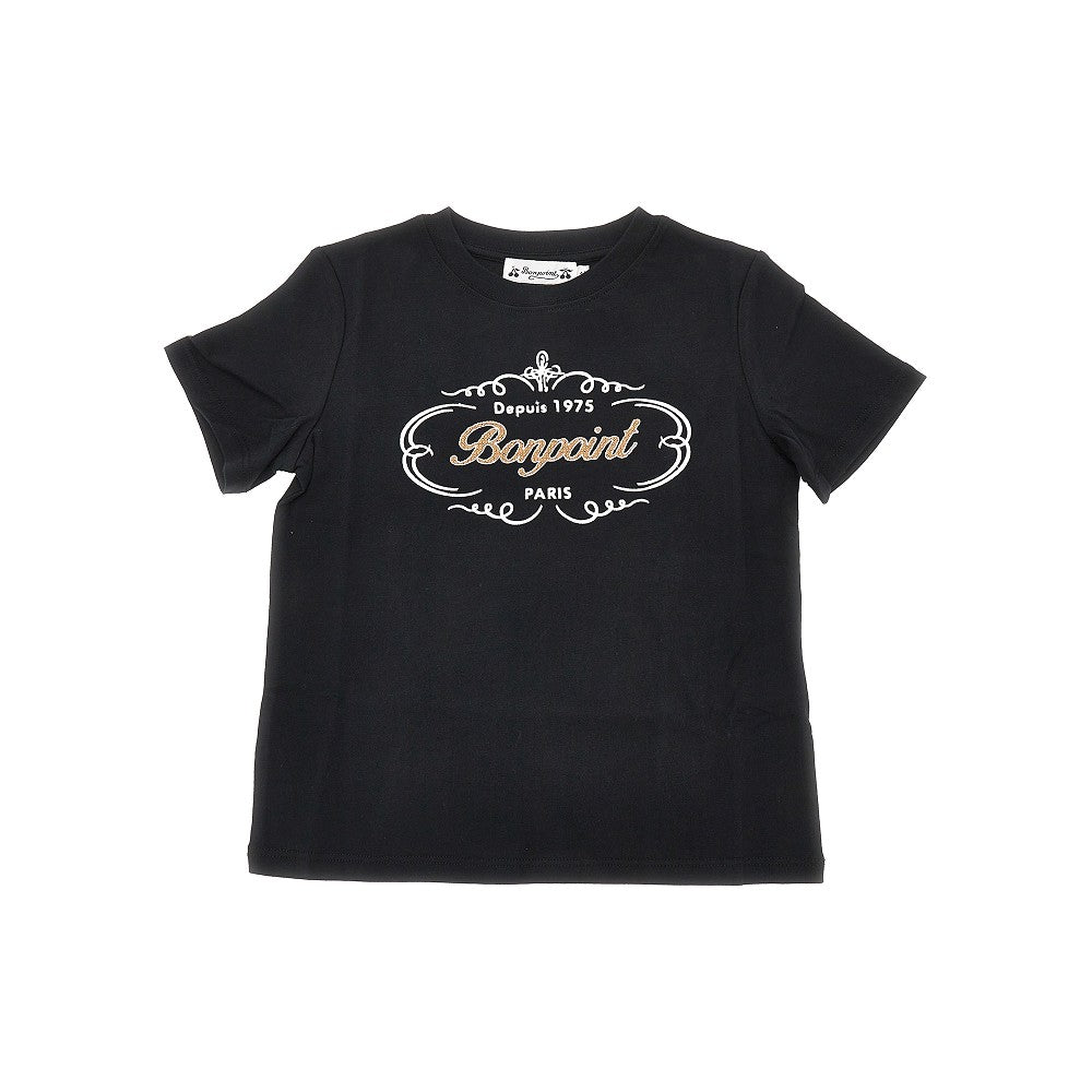 'Thibald' logo embroidery T-shirt