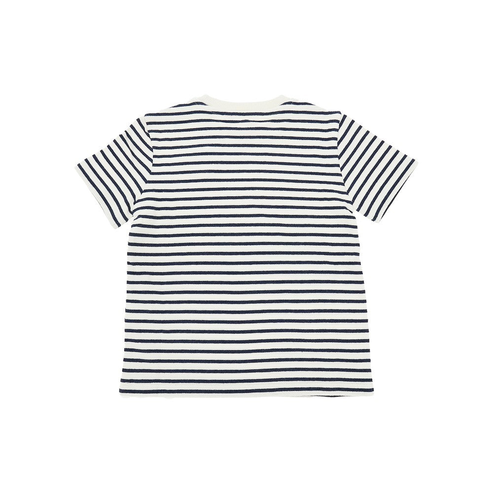 T-shirt 'Lilas' in cotone con motivo a righe