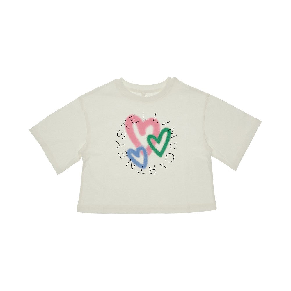 Stella Logo print cropped T-shirt