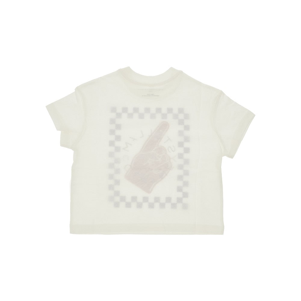 Short-sleeved t-shirt with print