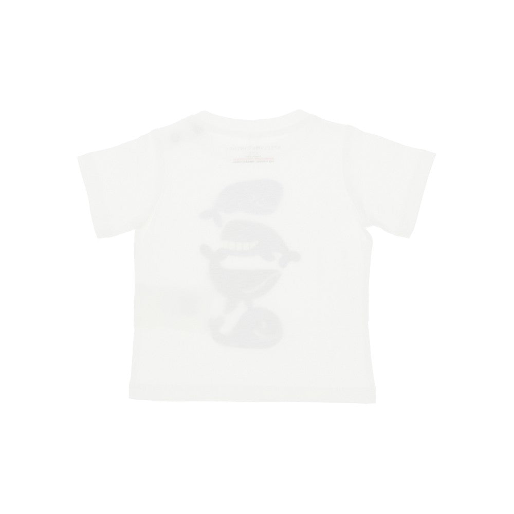 T-shirt in jersey di cotone con stampa