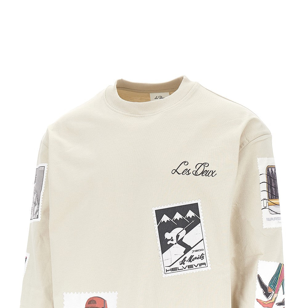 T-shirt in cotone con stampa