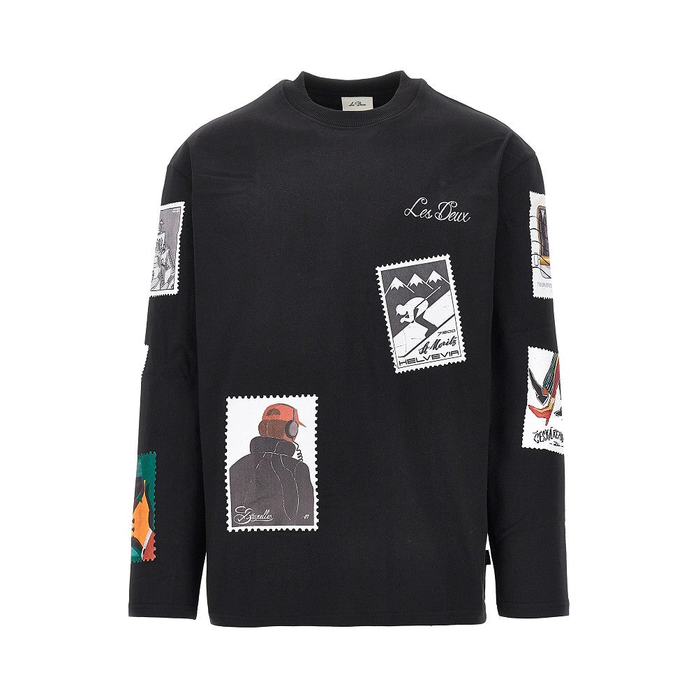 T-shirt in cotone con stampa