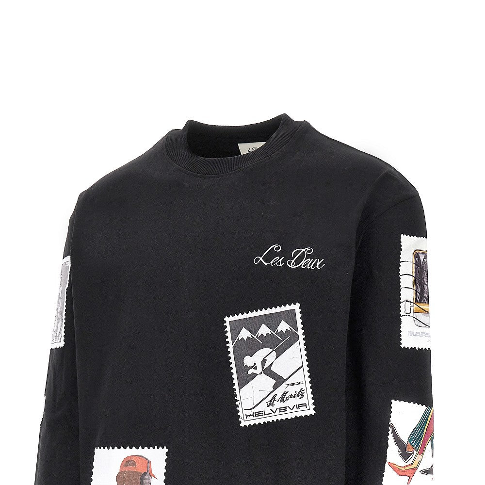 T-shirt in cotone con stampa