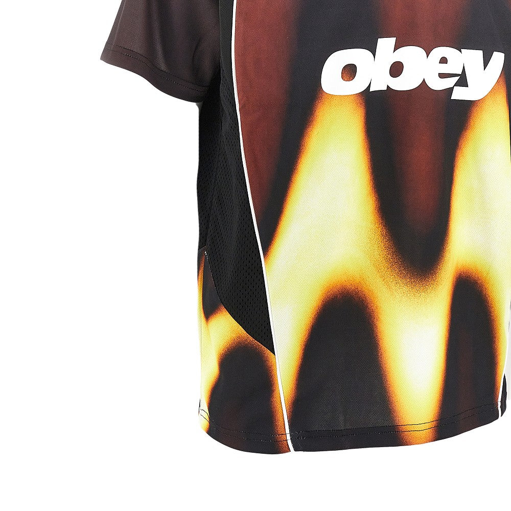 T-shirt da calcio 'Blurred'