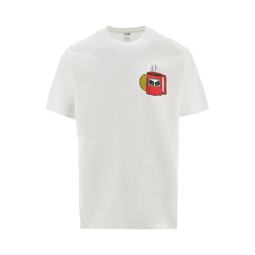 &#39;Coffee Cup&#39; print T-shirt