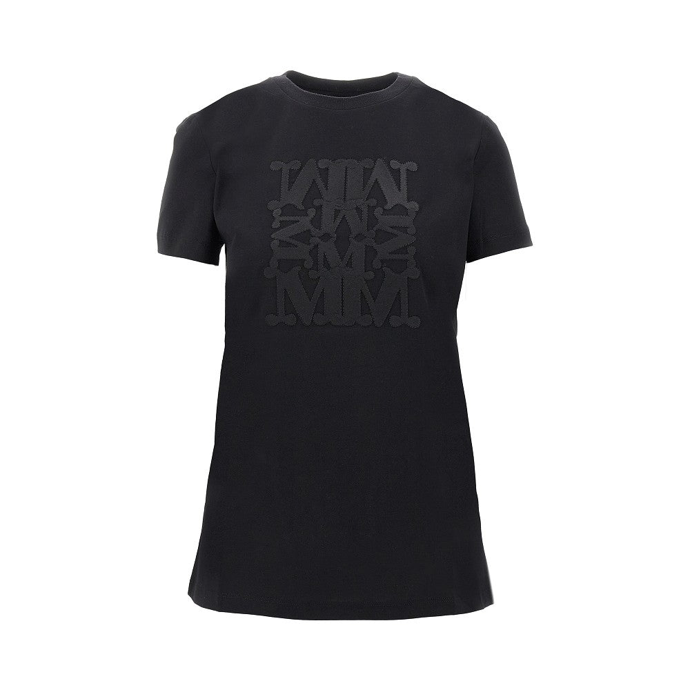 Monogram embroidery T-shirt