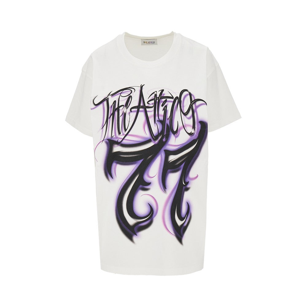 Graffiti print T-shirt