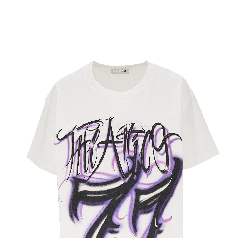 Graffiti print T-shirt
