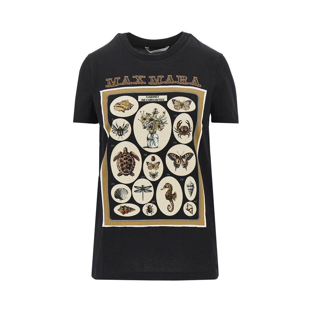 T-shirt in jersey con stampa