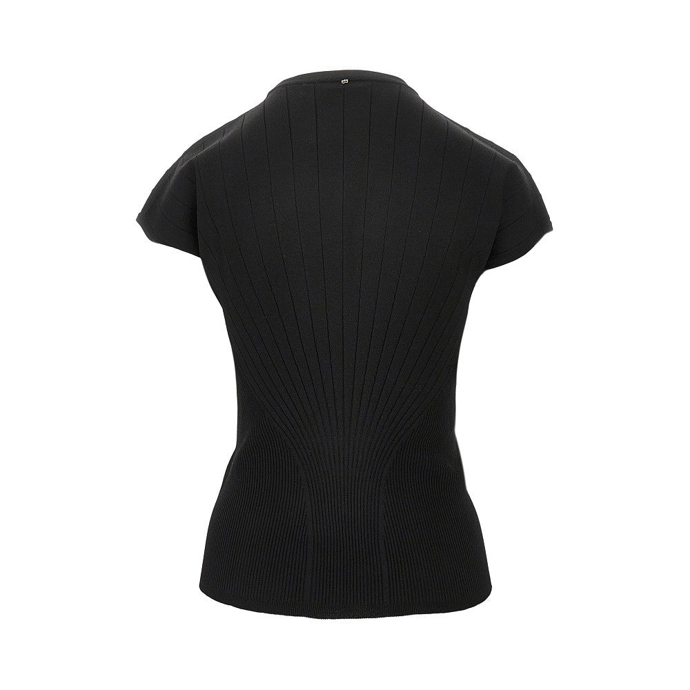 Top in misto viscosa