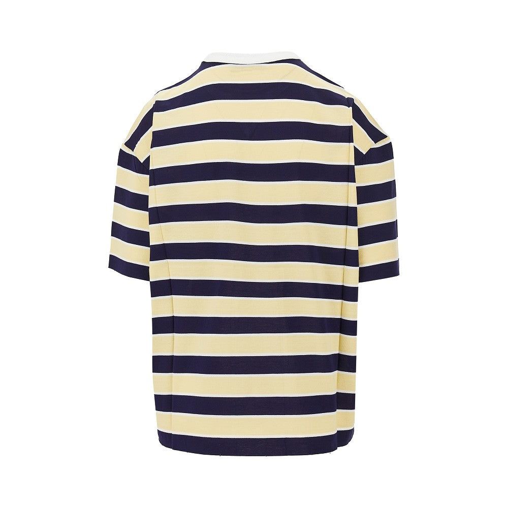 T-shirt oversize a righe