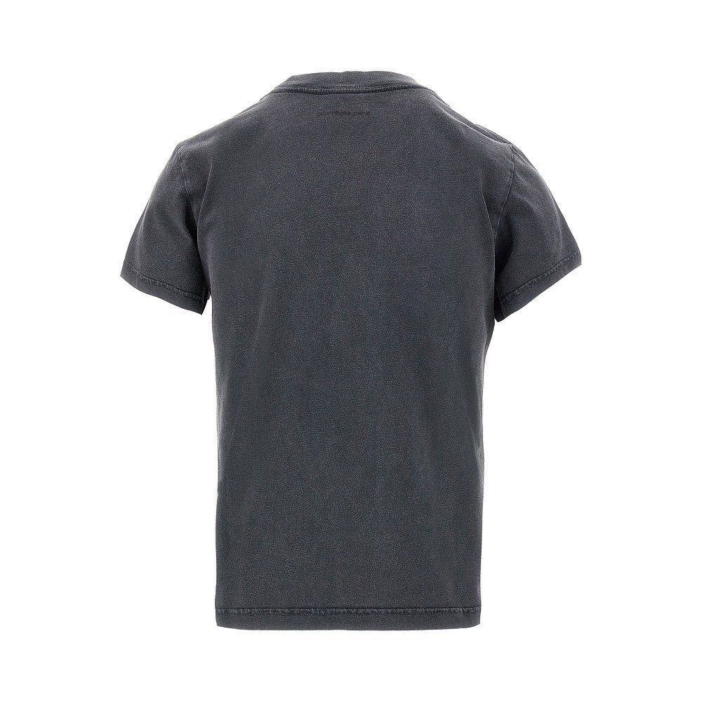 Stone washed jersey T-shirt