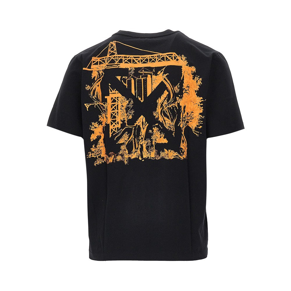 'Spices Arrow Skate' cotton T-shirt