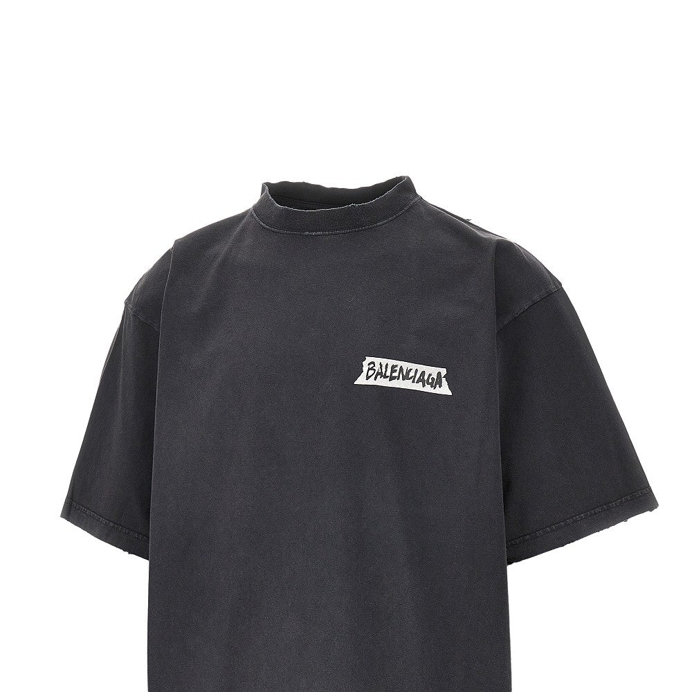 'Masking Tape' print T-shirt