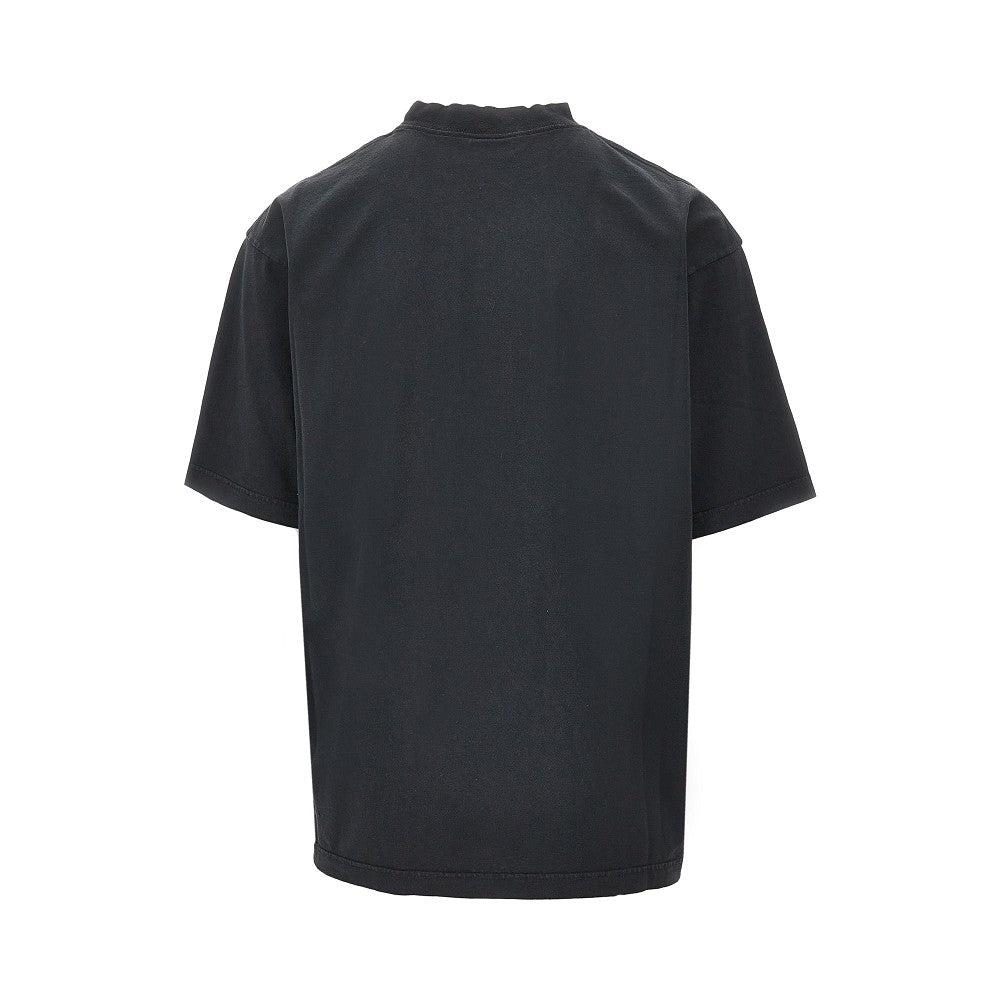 T-shirt con ricamo Cursive