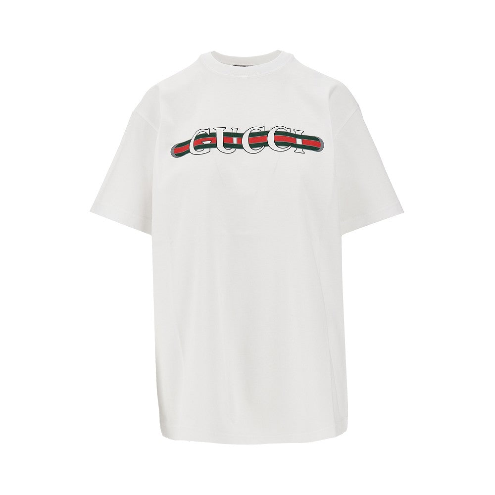 T-shirt con stampa Gucci Web