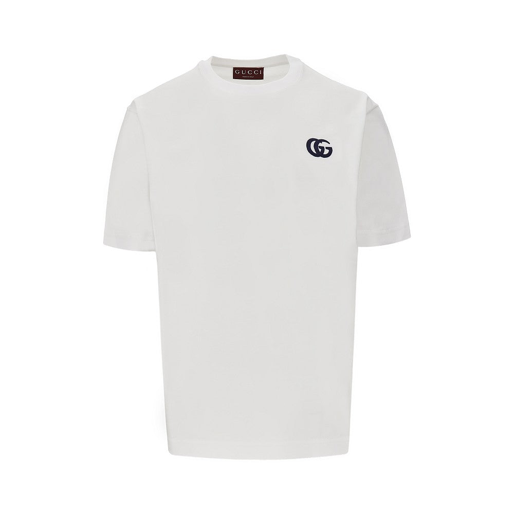 T-shirt con ricamo Doppia G