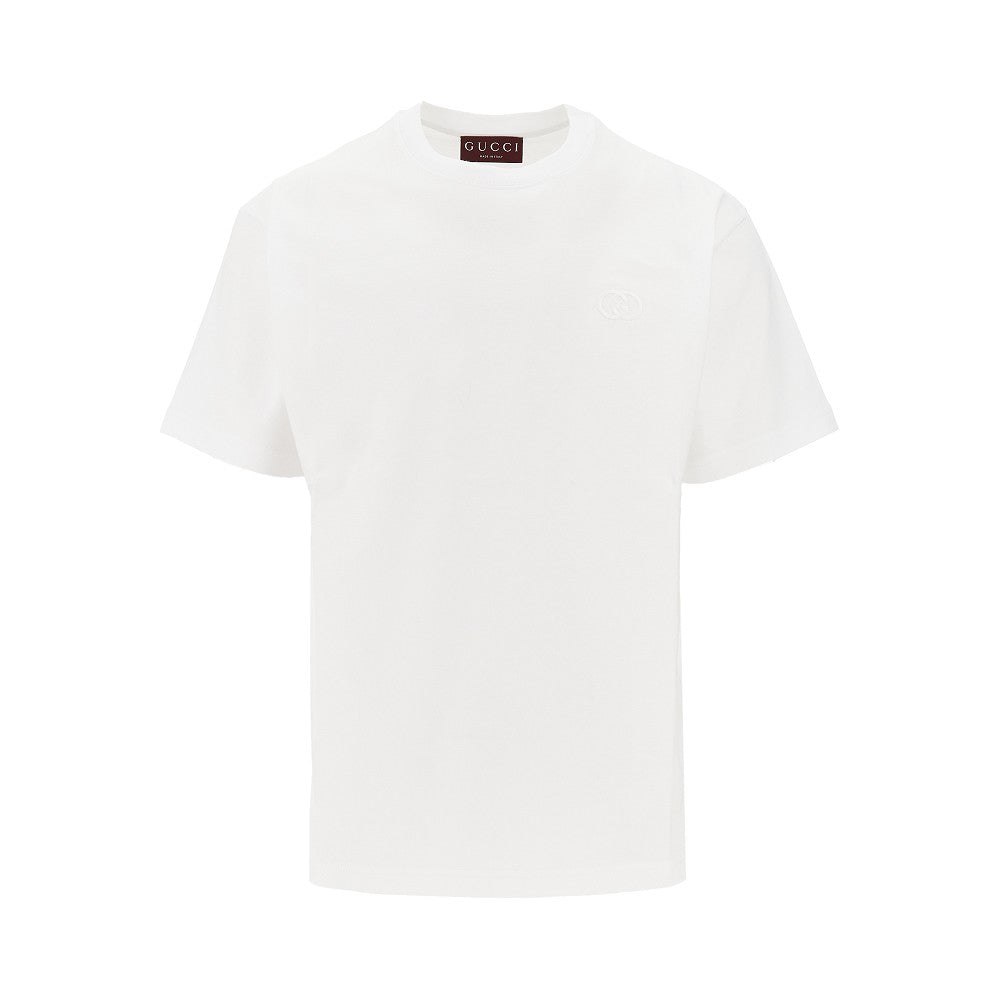 Interlocking GG embroidery T-shirt