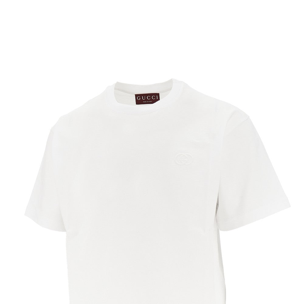 Interlocking GG embroidery T-shirt