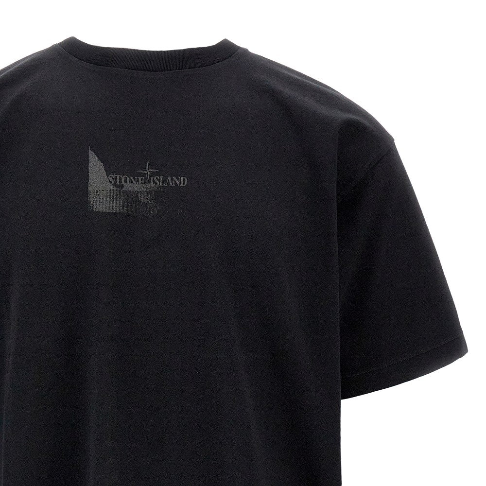T-shirt con stampa logo