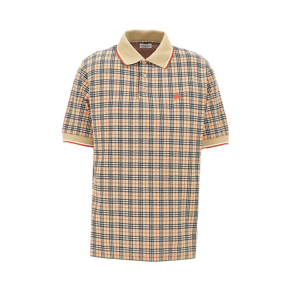Polo in jersey Check